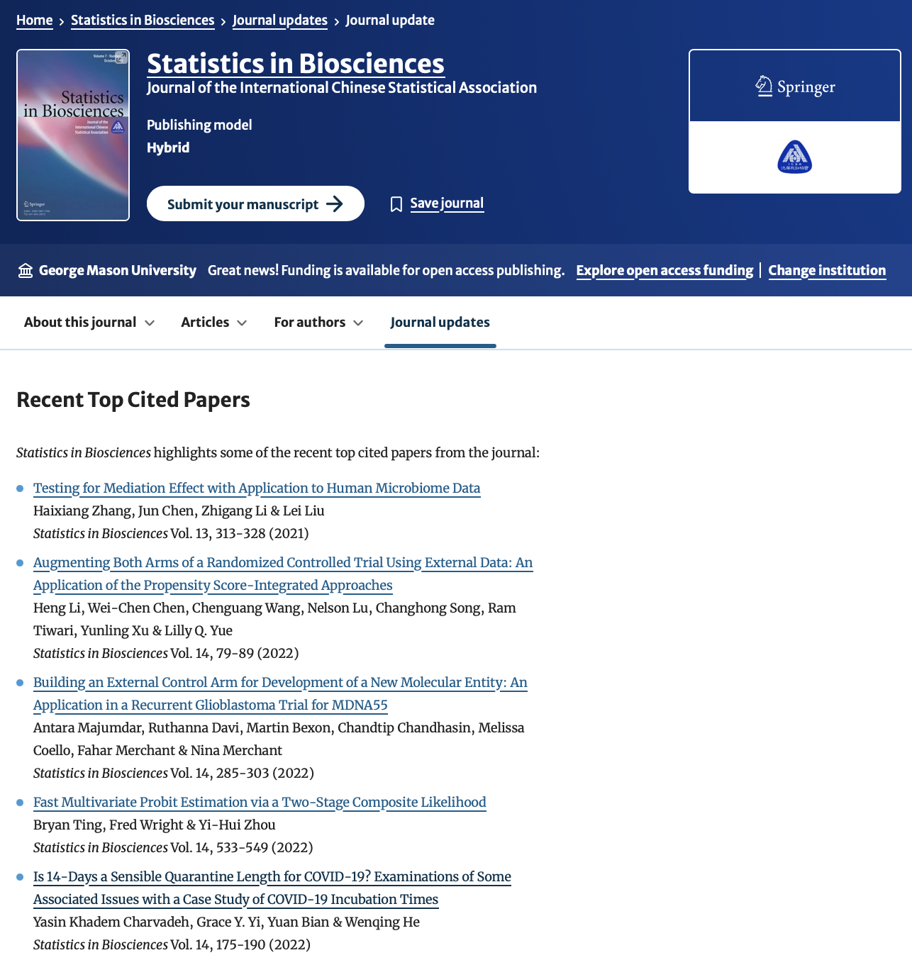Top Cited Paper